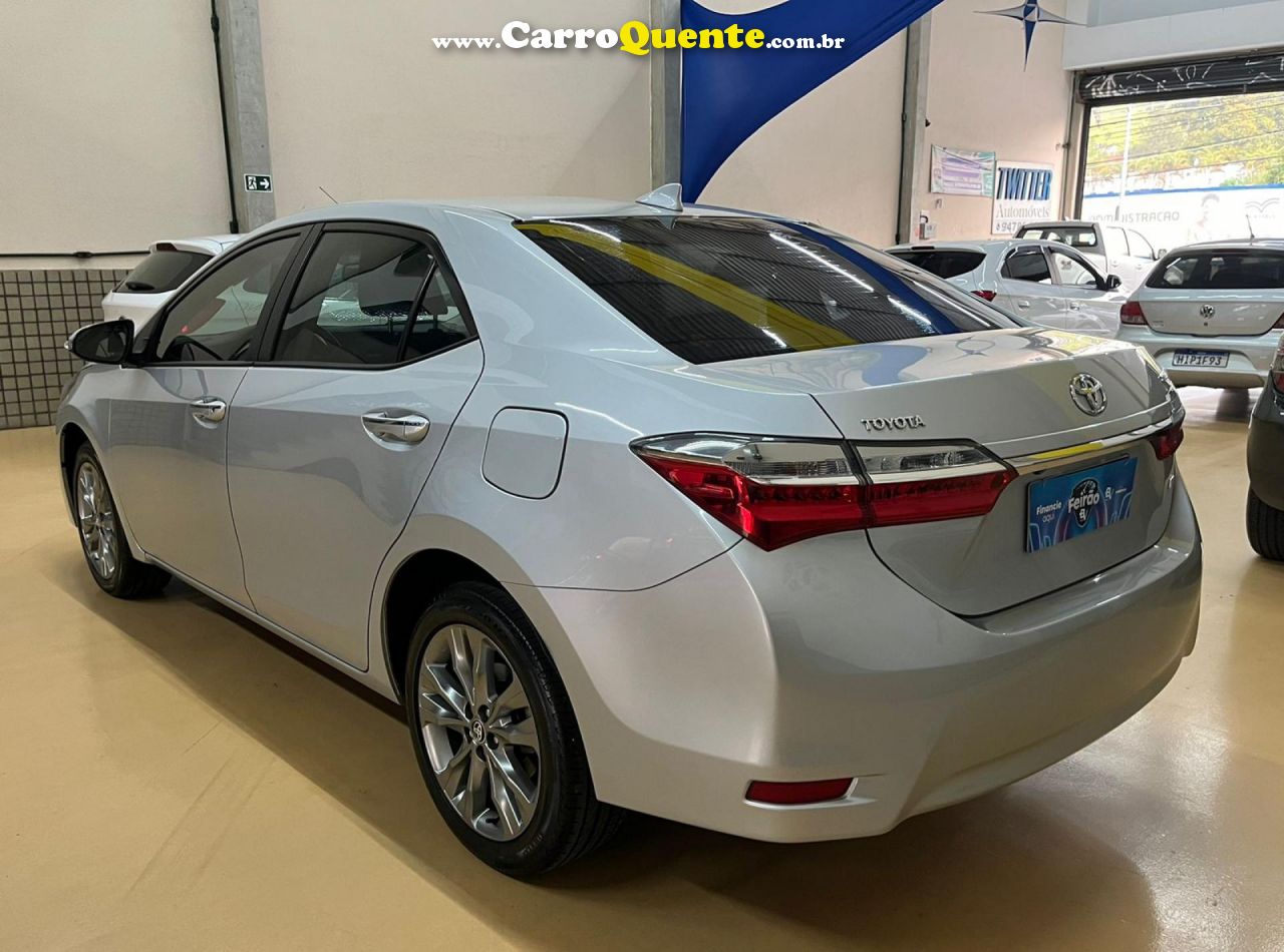 TOYOTA   COROLLA XEI 2.0 FLEX 16V AUT.   PRATA 2019 2.0 FLEX - Loja