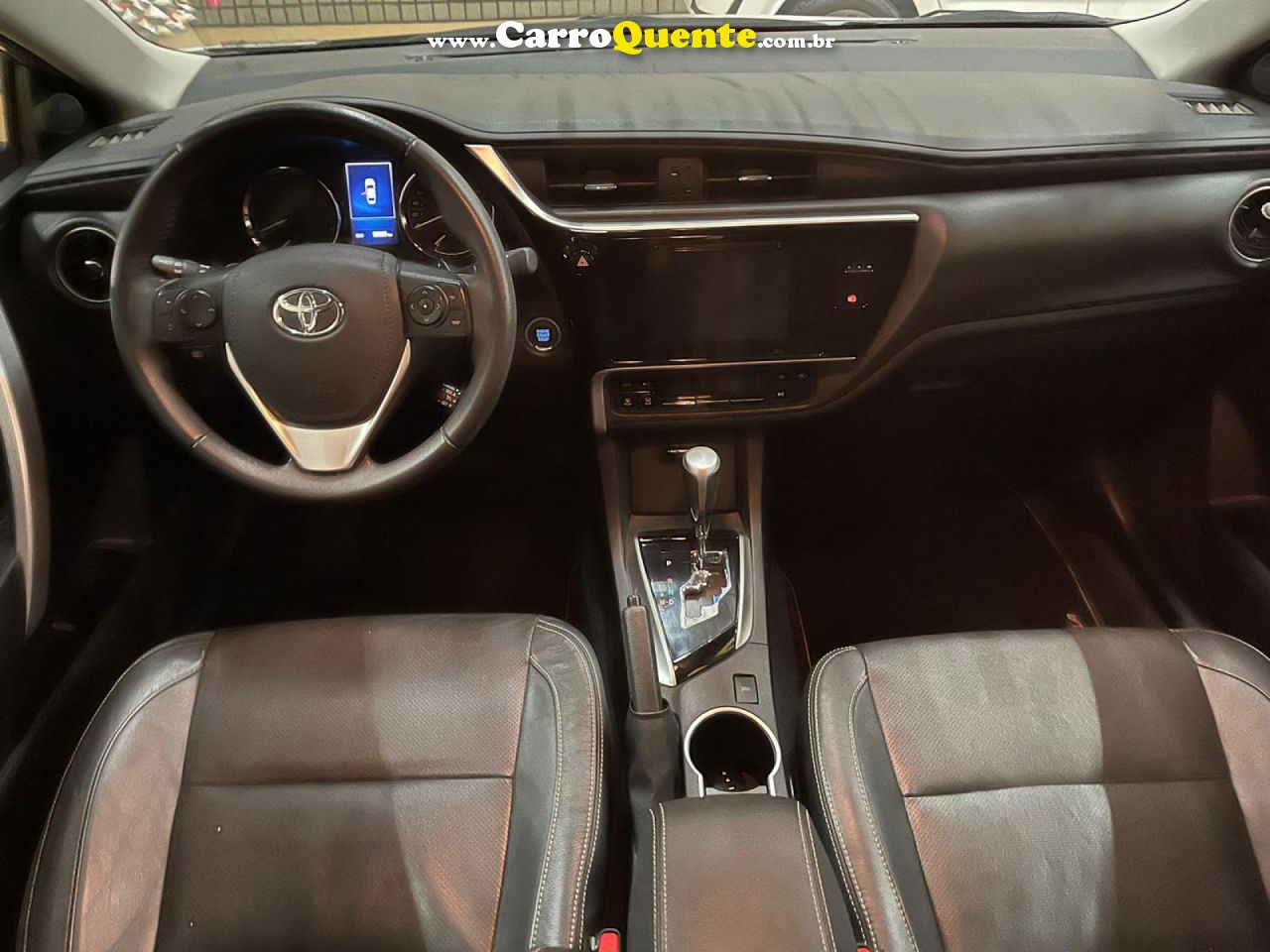 TOYOTA   COROLLA XEI 2.0 FLEX 16V AUT.   PRATA 2019 2.0 FLEX - Loja