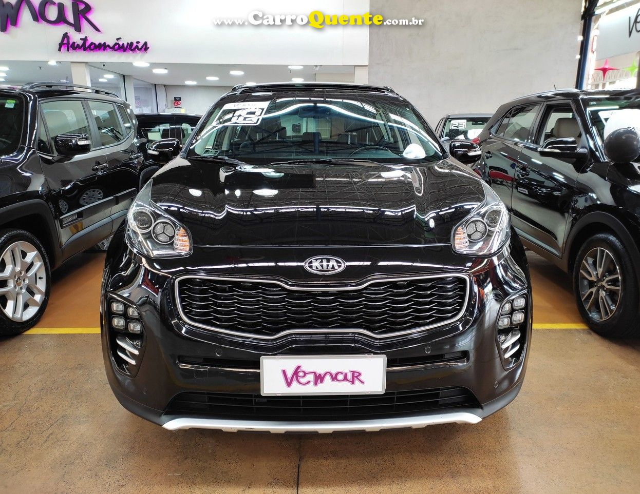 KIA SPORTAGE EX 2.0 FLEX AUTOM. C/ TETO PANORÂMICO - Loja