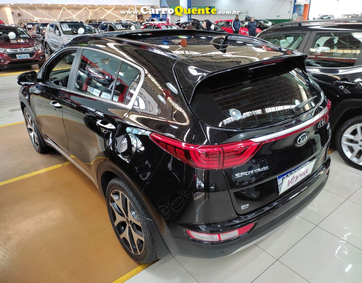 KIA SPORTAGE EX 2.0 FLEX AUTOM. C/ TETO PANORÂMICO - Loja