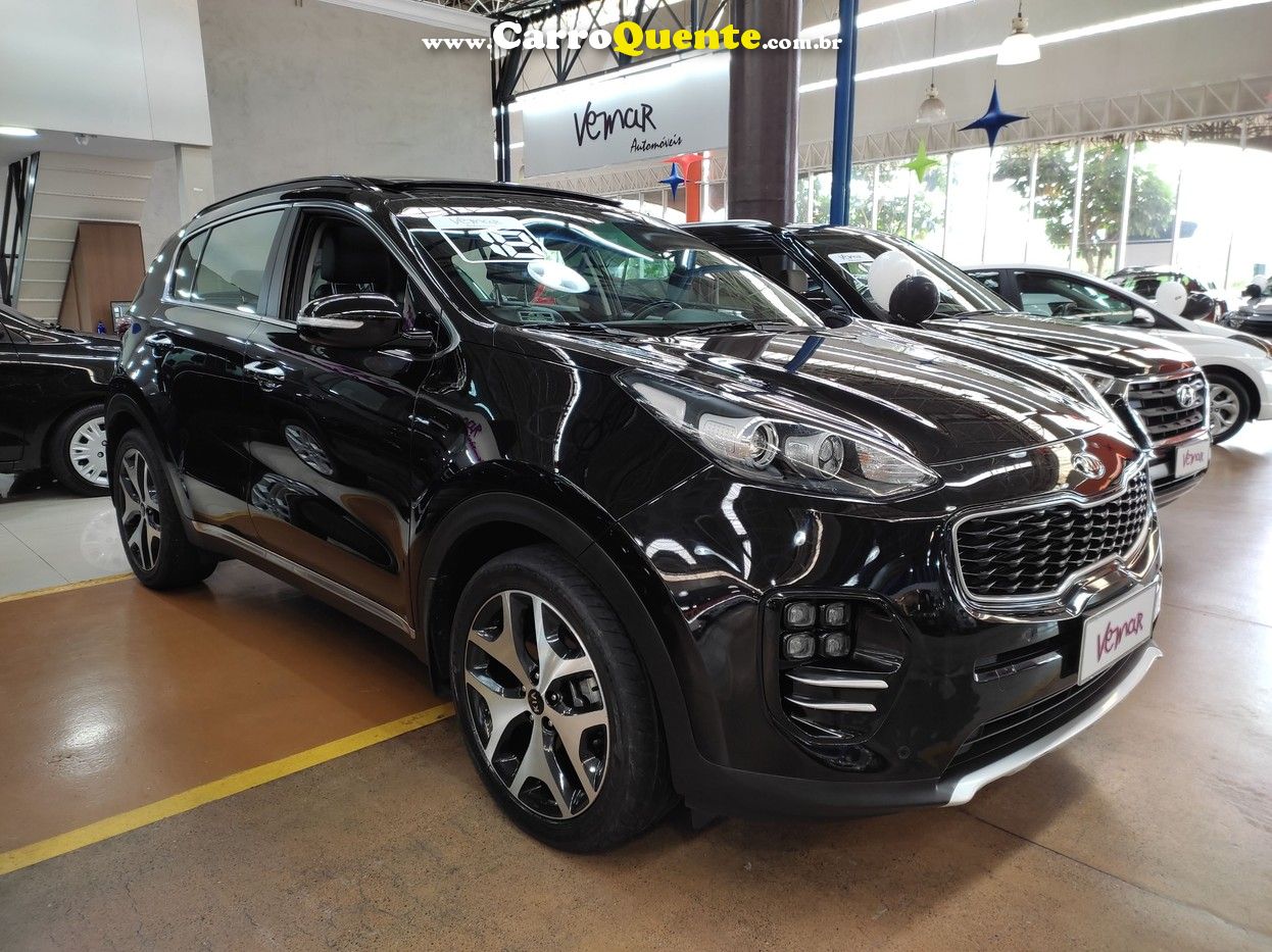 KIA SPORTAGE EX 2.0 FLEX AUTOM. C/ TETO PANORÂMICO - Loja