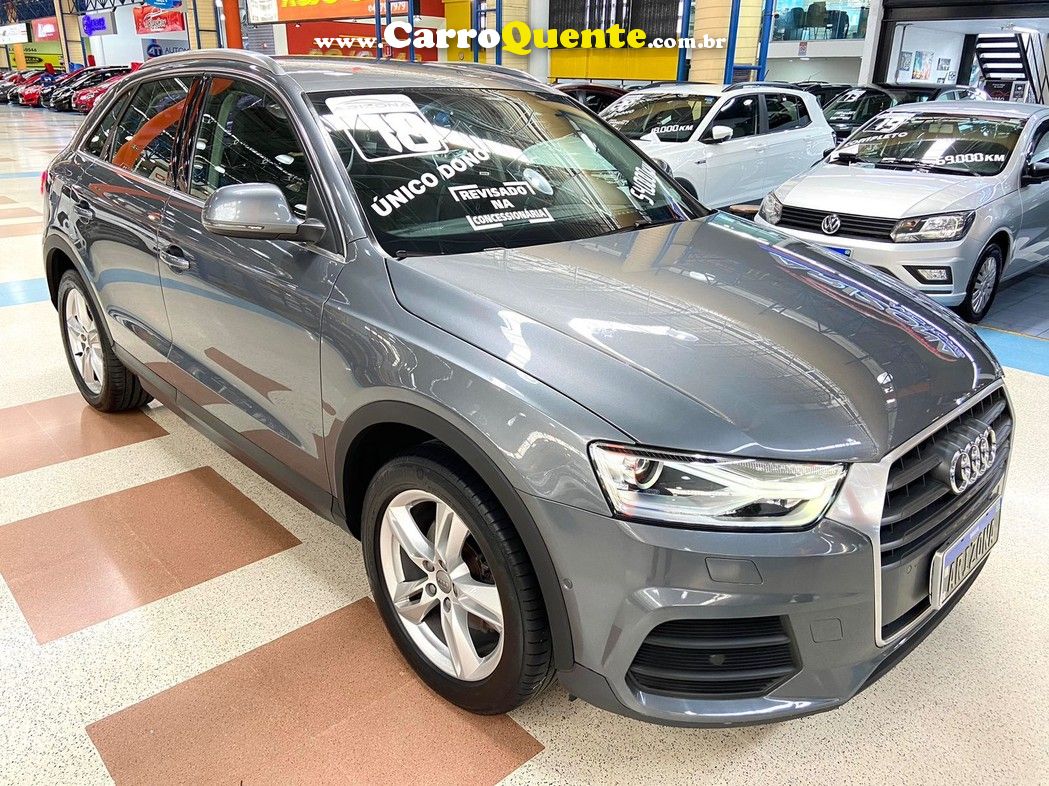 Q3 1.4 TFSI AMBIENTE FLEX 4P AUTOMÁTICO 2017/2018 - Loja