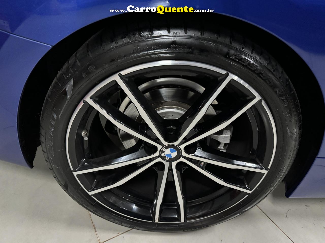 BMW   320IA 2.0 TURBOACTIVEFLEX 16VGP  4P   AZUL 2022 2.0 FLEX - Loja