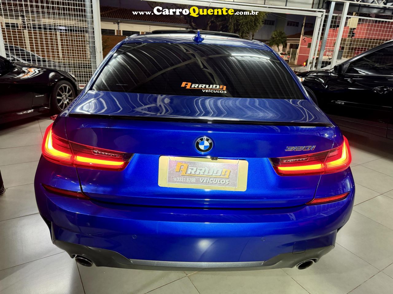 BMW   320IA 2.0 TURBOACTIVEFLEX 16VGP  4P   AZUL 2022 2.0 FLEX - Loja