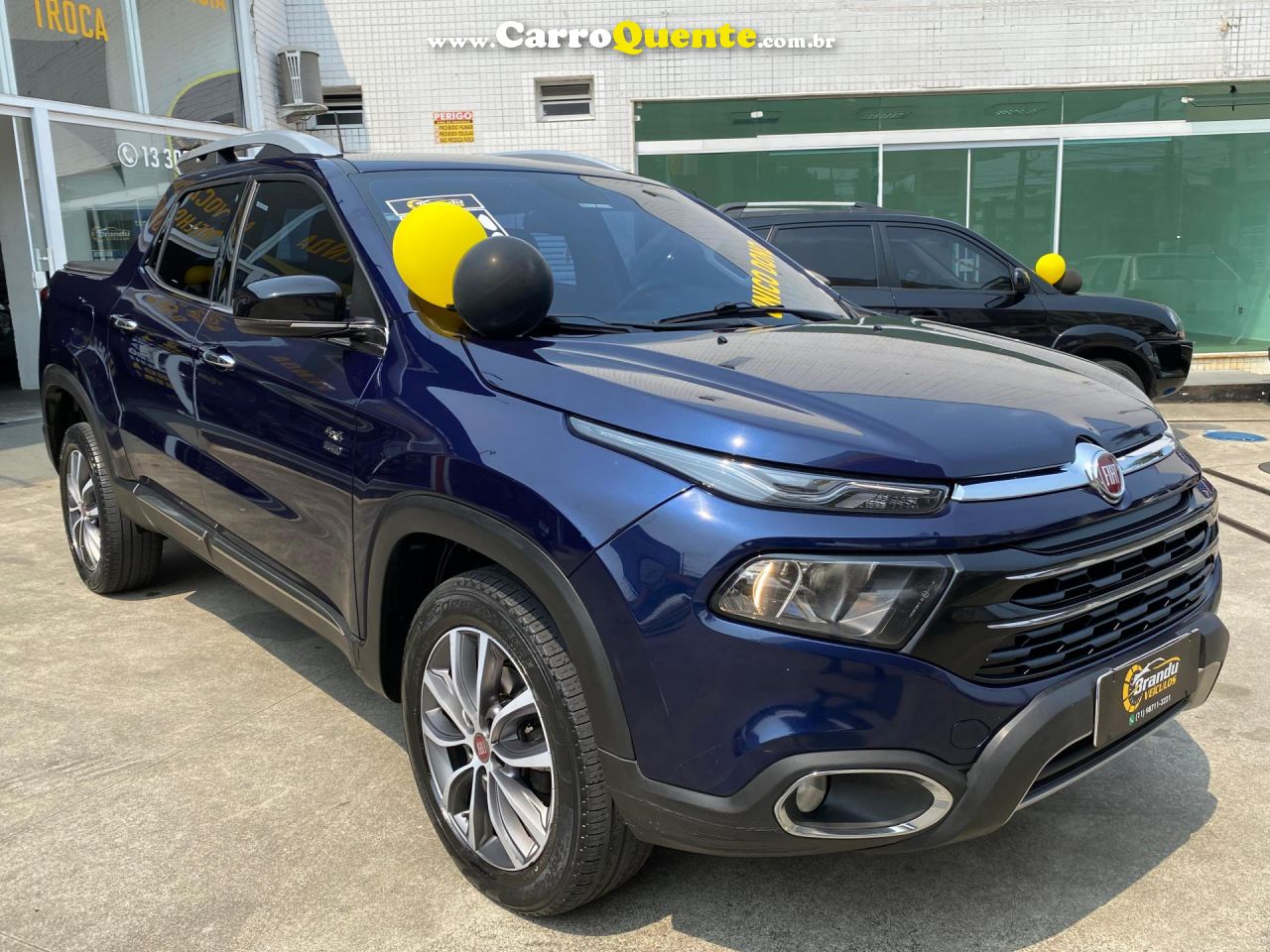 FIAT   TORO VOLCANO 2.0 16V 4X4 TB DIESEL AUT.   AZUL 2021 2.0 DIESEL - Loja