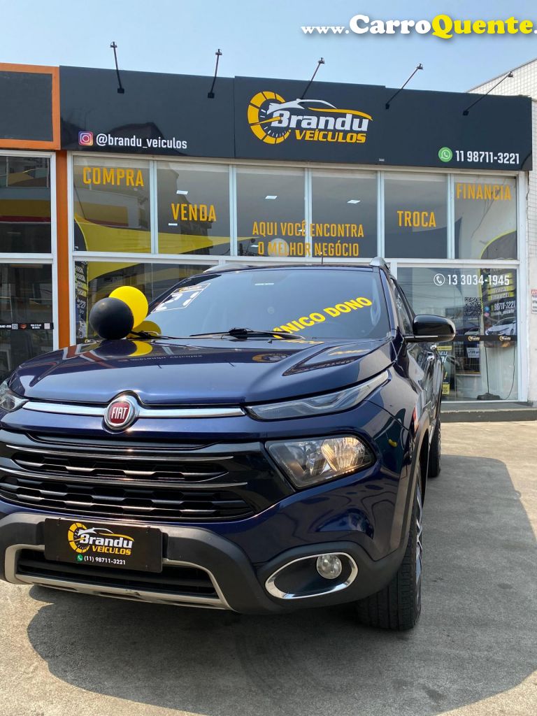 FIAT   TORO VOLCANO 2.0 16V 4X4 TB DIESEL AUT.   AZUL 2021 2.0 DIESEL - Loja