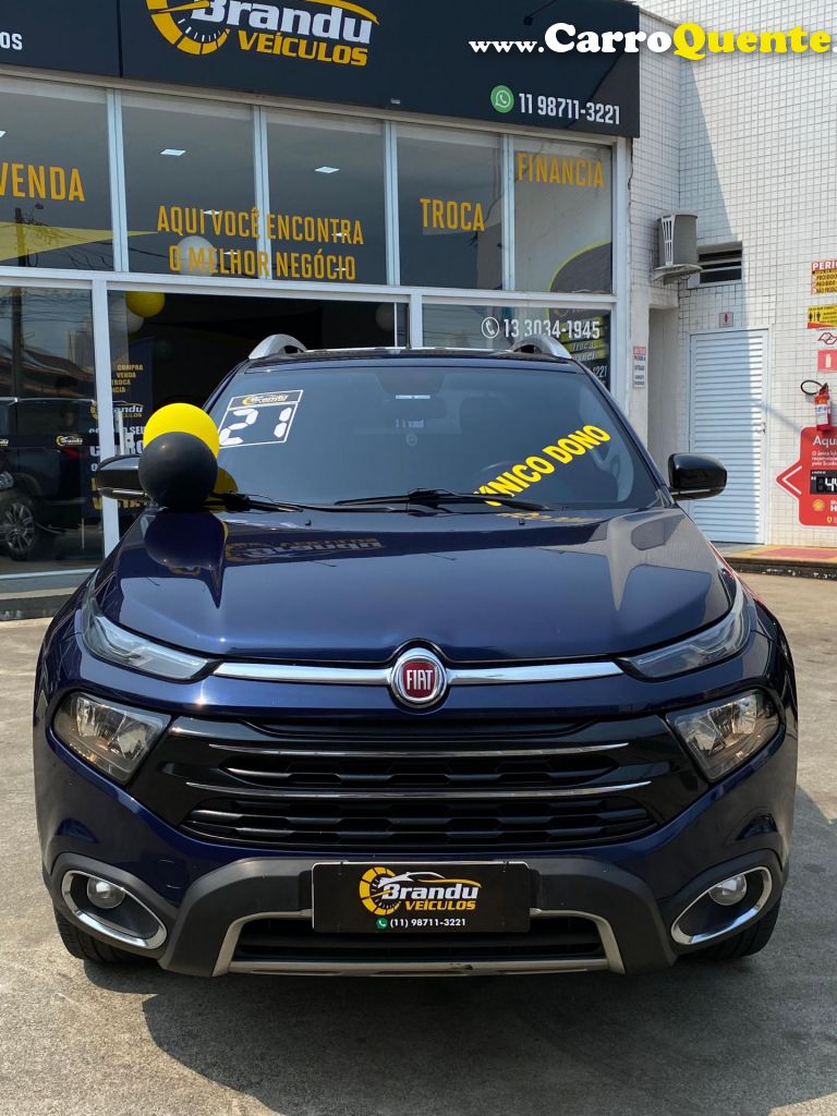 FIAT   TORO VOLCANO 2.0 16V 4X4 TB DIESEL AUT.   AZUL 2021 2.0 DIESEL - Loja