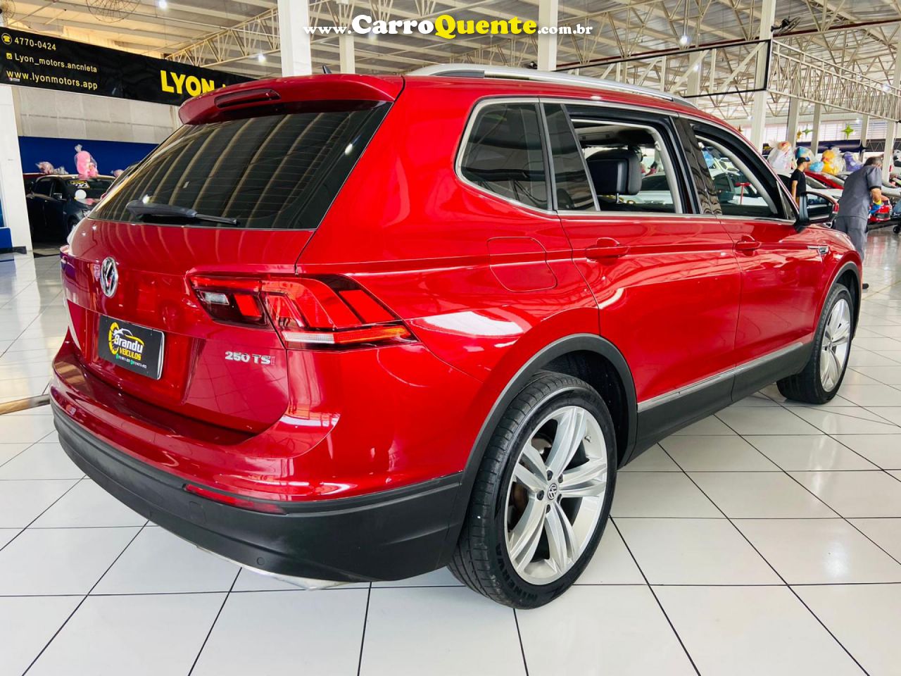 VOLKSWAGEN   TIGUAN ALLSPAC COMF 250 TSI 1.4 FLEX   VERMELHO 2018 1.4 FLEX - Loja