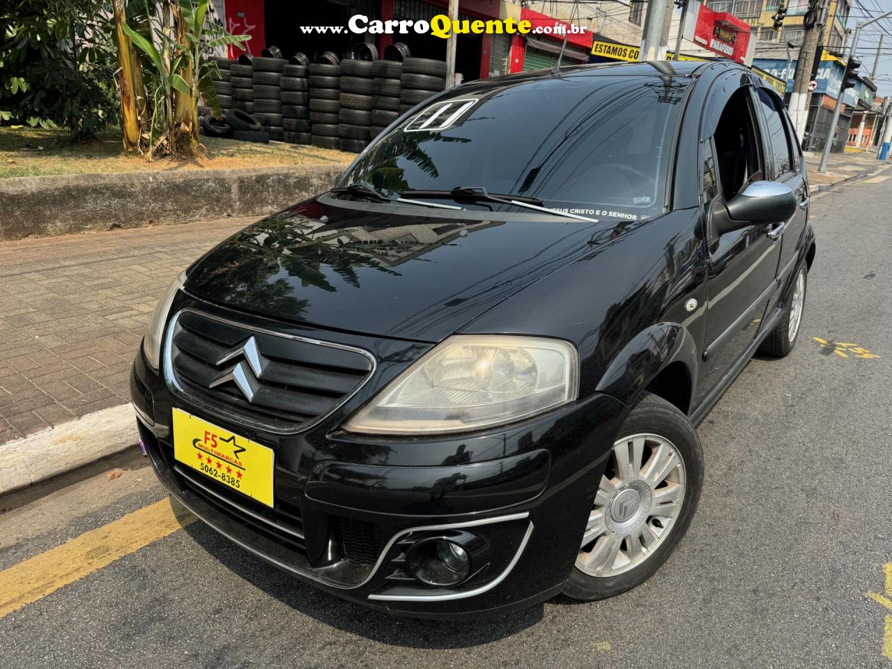 CITROËN   C3 GLX 1.4 GLX SONORA 1.4 FLEX 8V 5P   PRETO 2011 1.4 FLEX - Loja