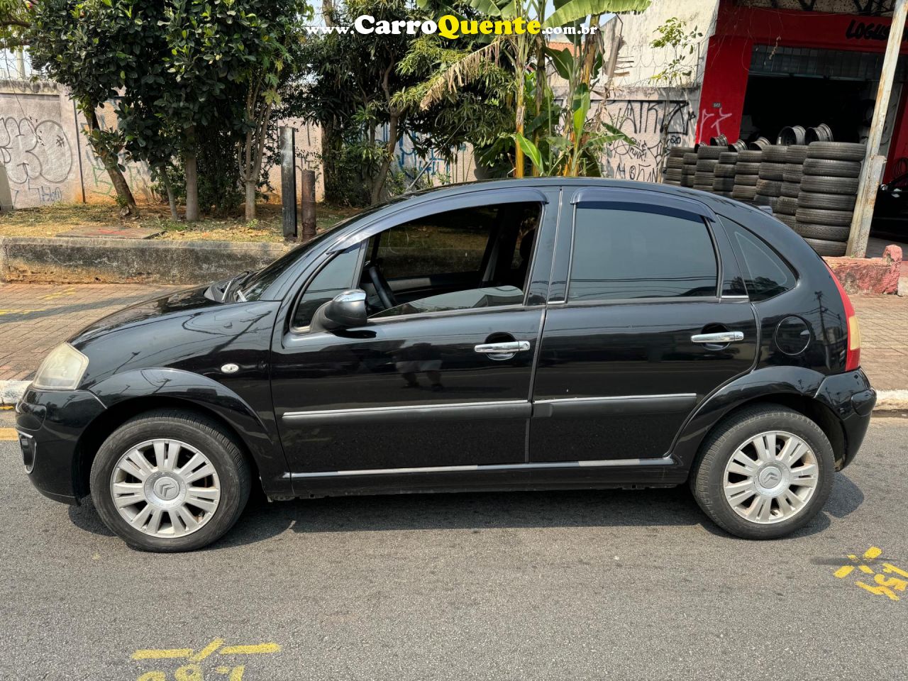 CITROËN   C3 GLX 1.4 GLX SONORA 1.4 FLEX 8V 5P   PRETO 2011 1.4 FLEX - Loja