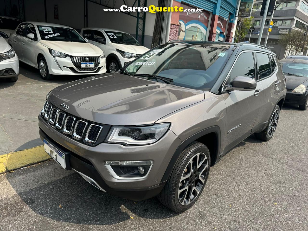 JEEP   COMPASS LIMITED 2.0 4X4 DIESEL 16V AUT.   CINZA 2020 2.0 DIESEL - Loja