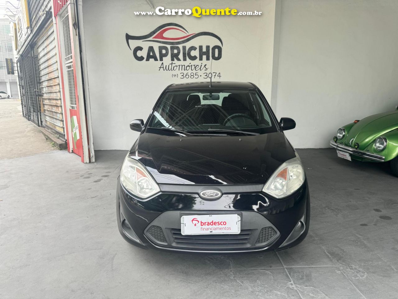 FORD   FIESTA 1.6 16V FLEX MEC. 5P   PRETO 2014 1.6 FLEX - Loja