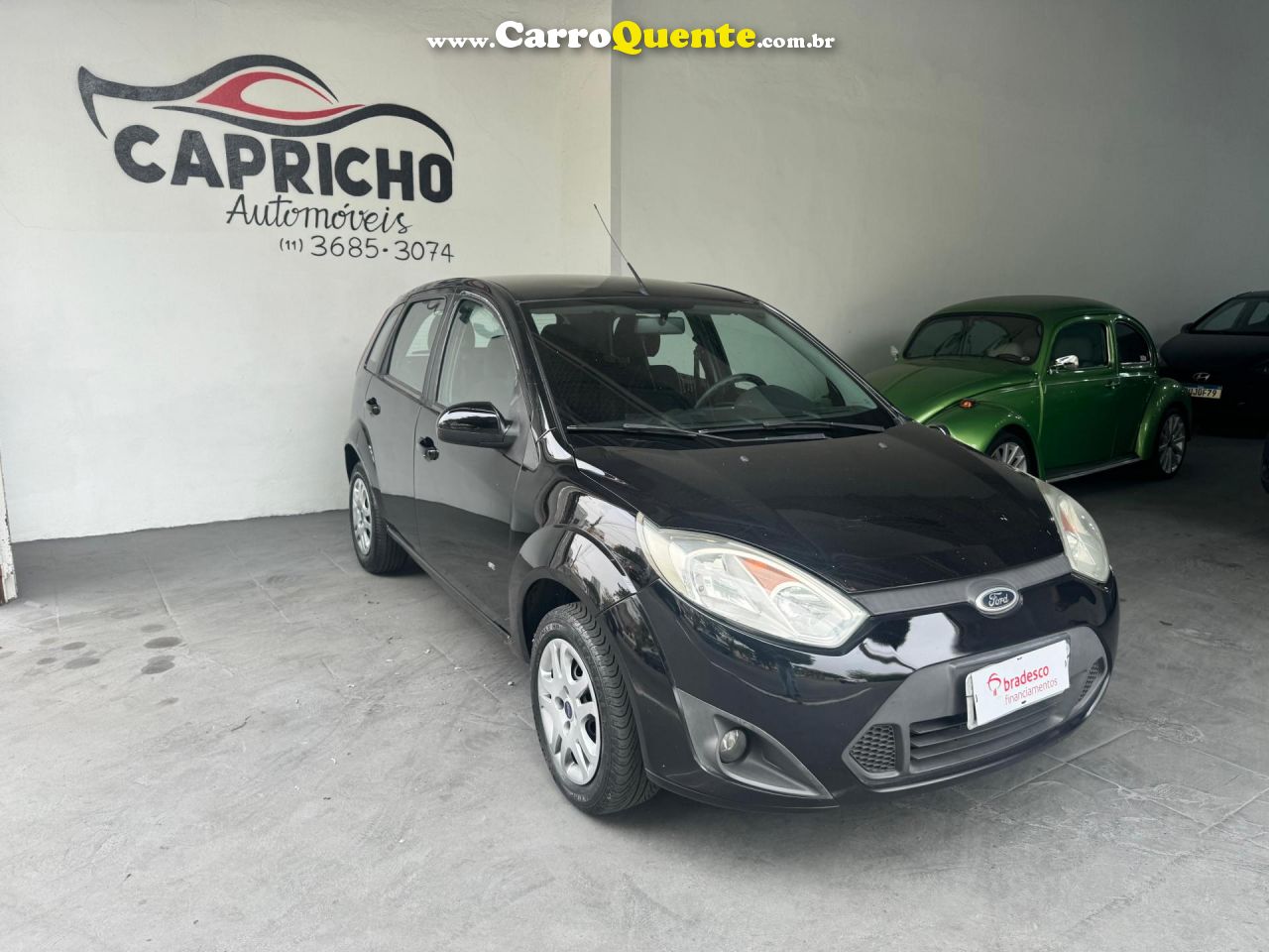 FORD   FIESTA 1.6 16V FLEX MEC. 5P   PRETO 2014 1.6 FLEX - Loja