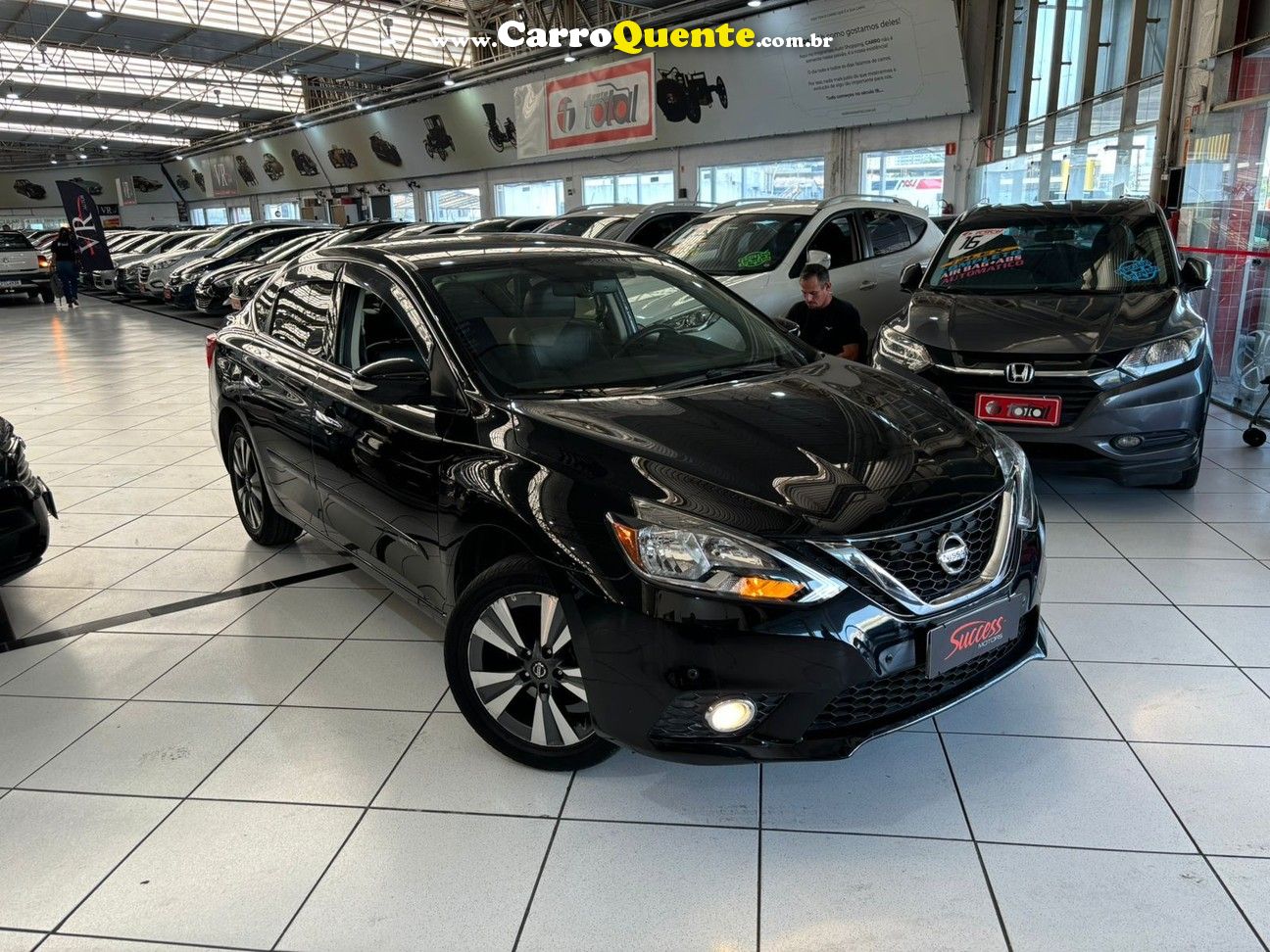 Nissan Sentra 2.0 SV 16v FlexStart 4p Automático Só 79.700 Km - Loja