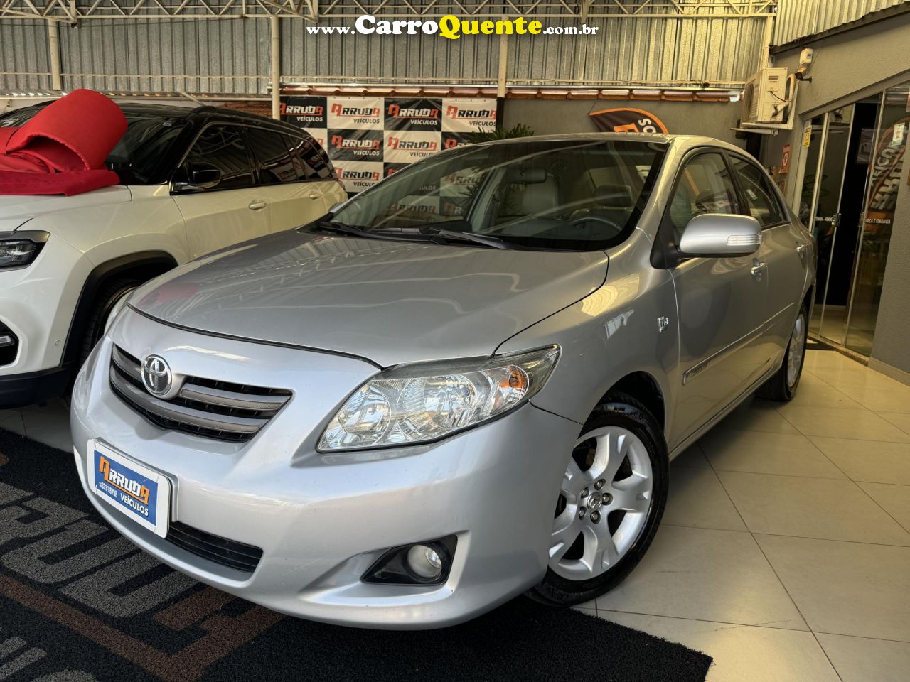 TOYOTA   COROLLA XEI 2.0 FLEX 16V AUT.   PRATA 2011 2.0 FLEX - Loja