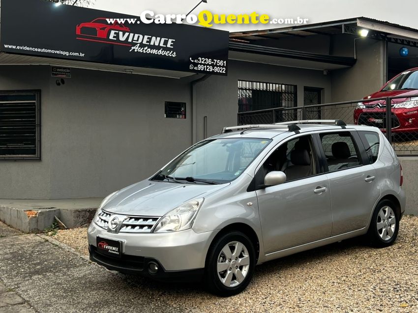 Nissan LIVINA 1.6 SL 16V FLEX 4P MANUAL - Loja