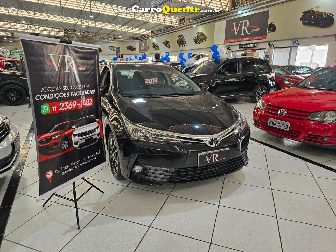 TOYOTA COROLLA 1.8 GLI 16V 2018 MUITO NOVO KM 68.000 !! - Loja