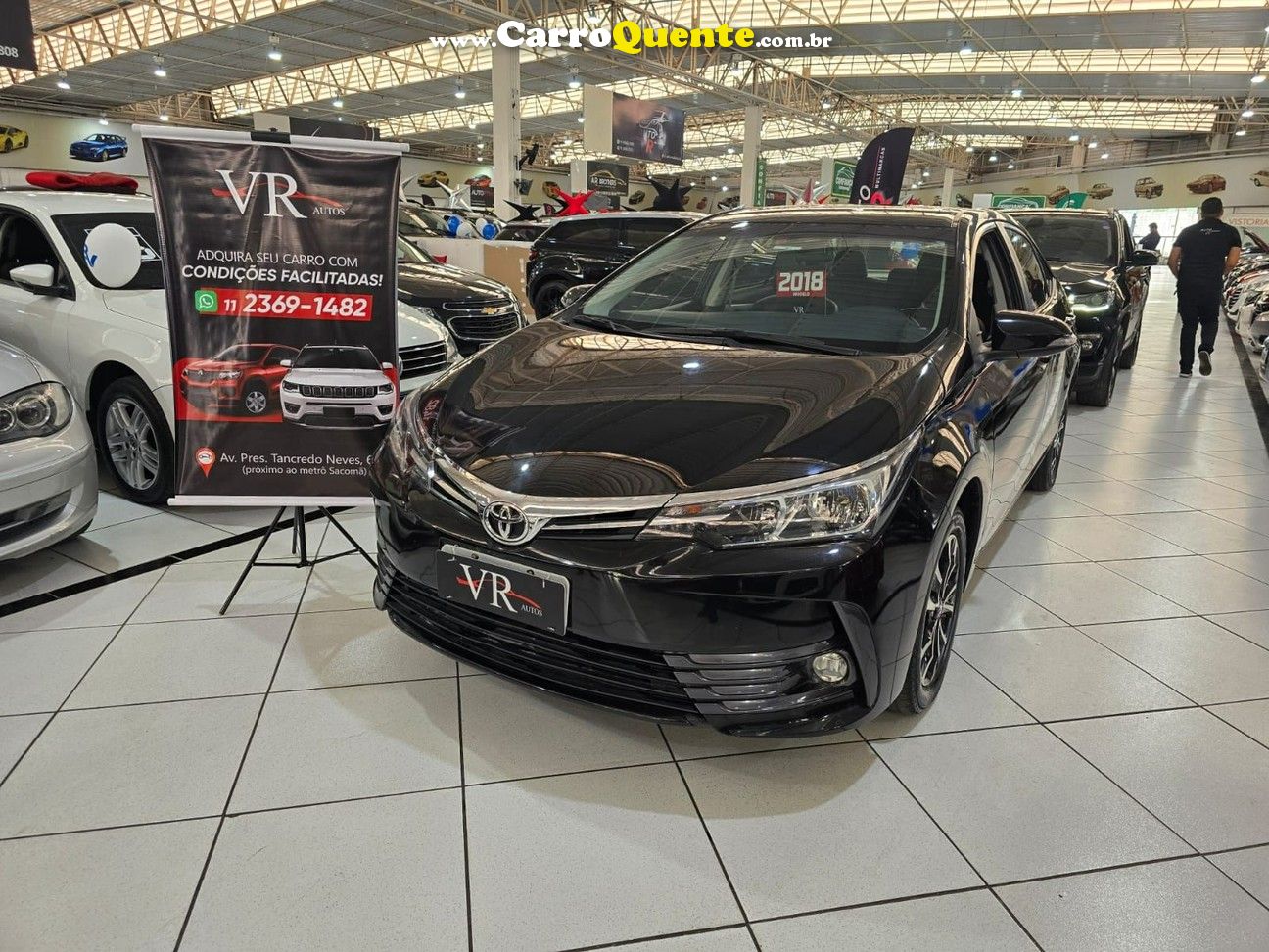 TOYOTA COROLLA 1.8 GLI 16V 2018 MUITO NOVO KM 68.000 !! - Loja