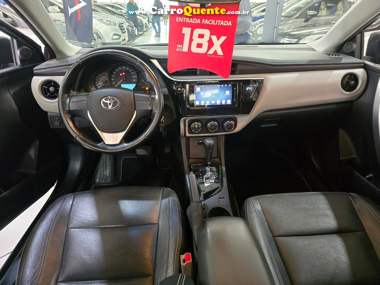 TOYOTA COROLLA 1.8 GLI 16V 2018 MUITO NOVO KM 68.000 !! - Loja