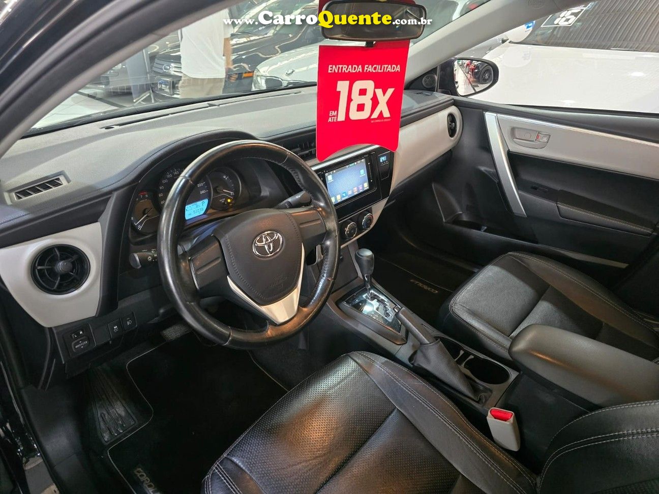 TOYOTA COROLLA 1.8 GLI 16V 2018 MUITO NOVO KM 68.000 !! - Loja