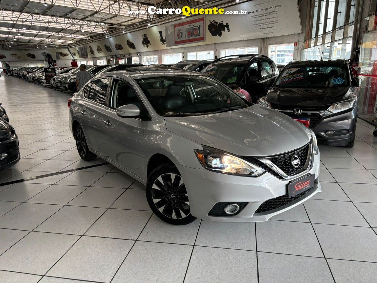 Nissan Sentra 2.0 SL 16v FlexStart 4p Aut Top  C/ Teto Só 56.700 Km - Loja