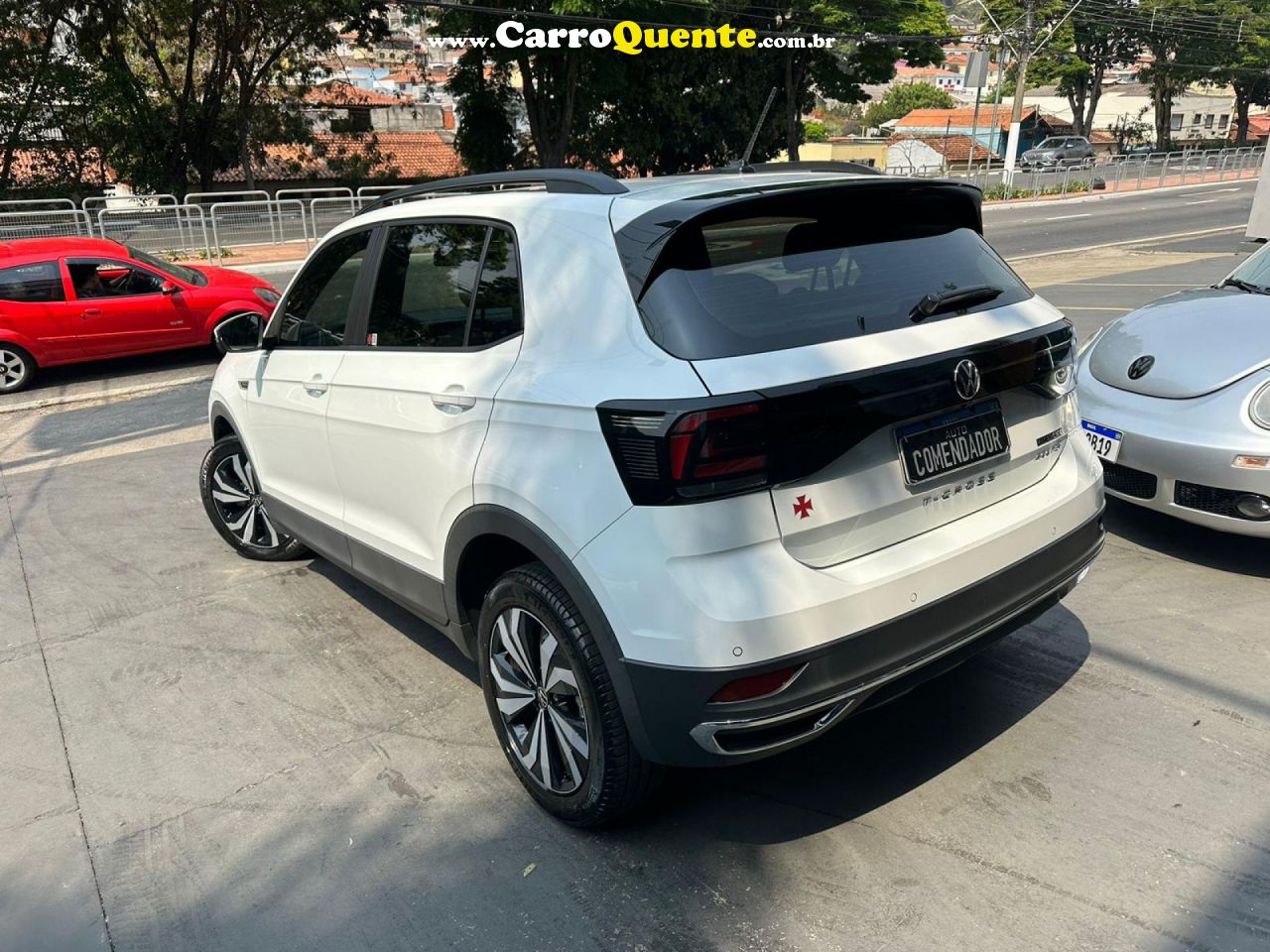 VOLKSWAGEN   T-CROSS COMFOR. 200 TSI 1.0 FLEX 5P AUT.   BRANCO 2022 1.0 FLEX - Loja