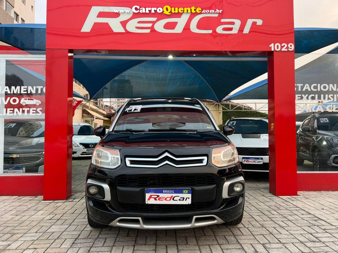 CITROËN   AIRCROSS GLX 1.6 FLEX 16V 5P MEC.   PRETO 2013 1.6 FLEX - Loja