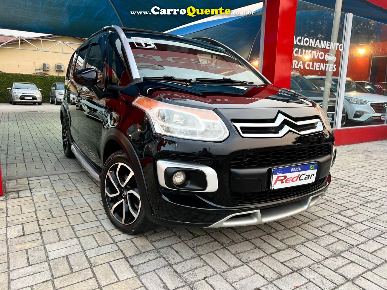 CITROËN   AIRCROSS GLX 1.6 FLEX 16V 5P MEC.   PRETO 2013 1.6 FLEX - Loja