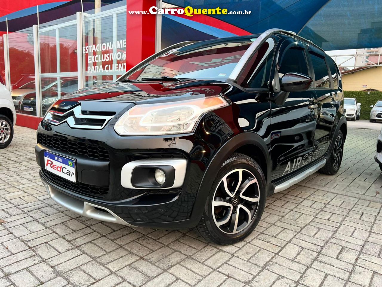 CITROËN   AIRCROSS GLX 1.6 FLEX 16V 5P MEC.   PRETO 2013 1.6 FLEX - Loja