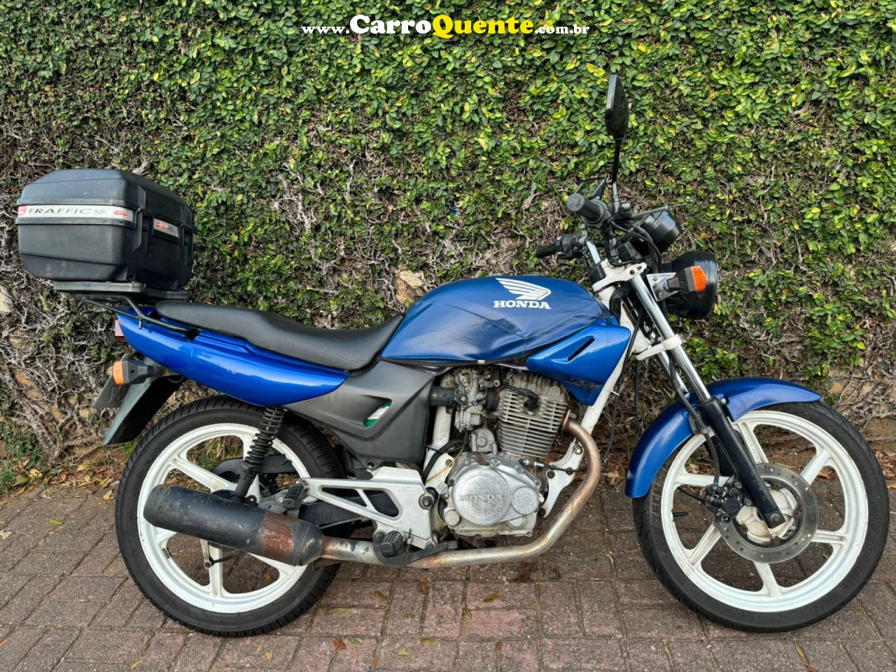 HONDA   CBX 200 STRADA   AZUL 1997 200 GASOLINA - Loja