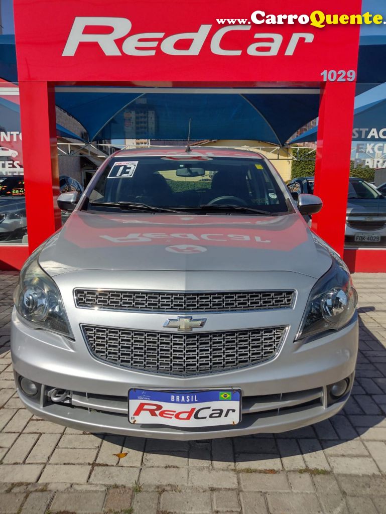 CHEVROLET   AGILE LTZ 1.4 MPFI 8V FLEXPOWER 5P   PRATA 2013 1.4 FLEX - Loja