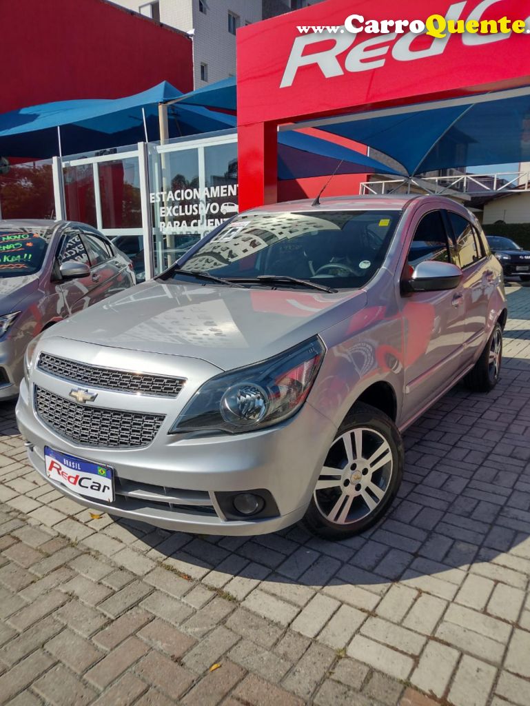 CHEVROLET   AGILE LTZ 1.4 MPFI 8V FLEXPOWER 5P   PRATA 2013 1.4 FLEX - Loja