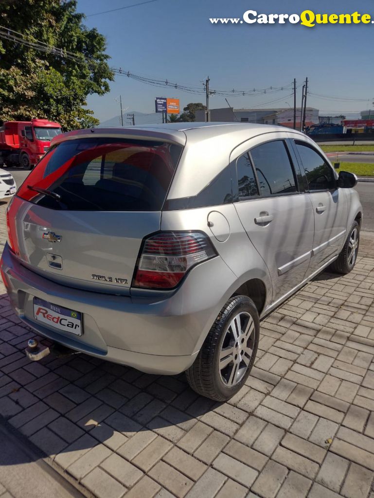 CHEVROLET   AGILE LTZ 1.4 MPFI 8V FLEXPOWER 5P   PRATA 2013 1.4 FLEX - Loja