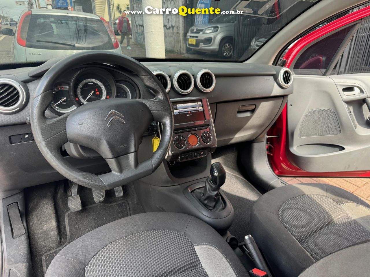 CITROËN   C3 ATTRACTION PURE TECH 1.2 FLEX 12V MEC   VERMELHO 2019 1.2 FLEX - Loja