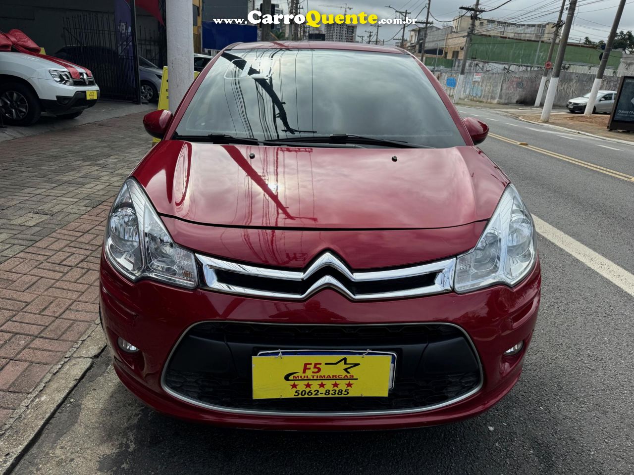 CITROËN   C3 ATTRACTION PURE TECH 1.2 FLEX 12V MEC   VERMELHO 2019 1.2 FLEX - Loja