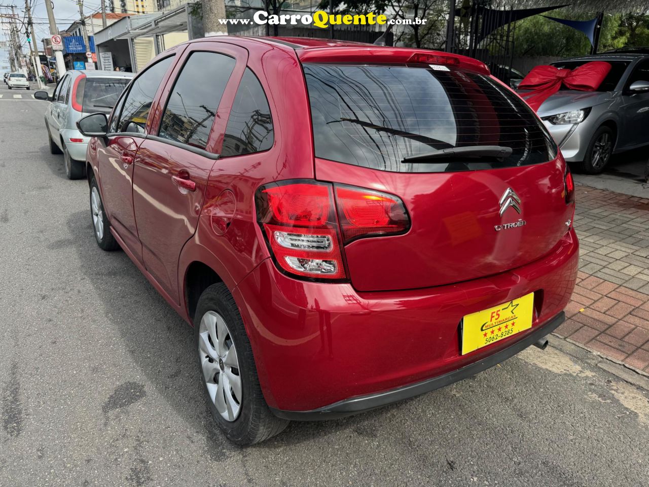 CITROËN   C3 ATTRACTION PURE TECH 1.2 FLEX 12V MEC   VERMELHO 2019 1.2 FLEX - Loja