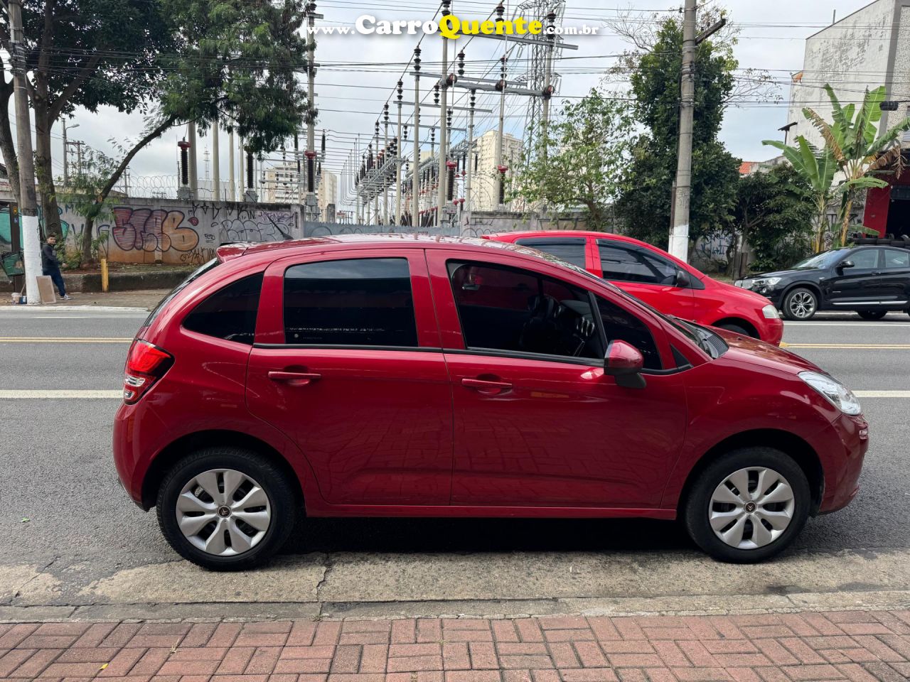 CITROËN   C3 ATTRACTION PURE TECH 1.2 FLEX 12V MEC   VERMELHO 2019 1.2 FLEX - Loja