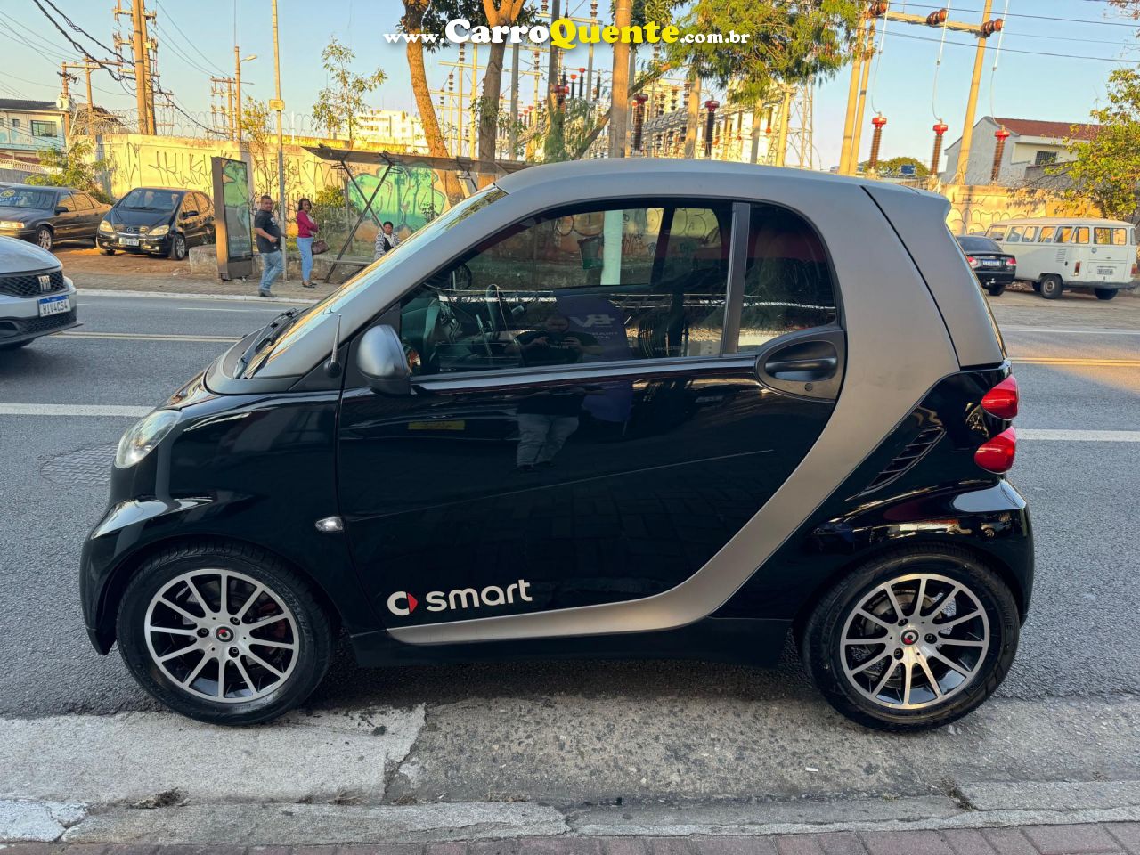 SMART   FORTWO PASSION COUPÉ 1.0 62KW   PRETO 2009 1.0 GASOLINA - Loja