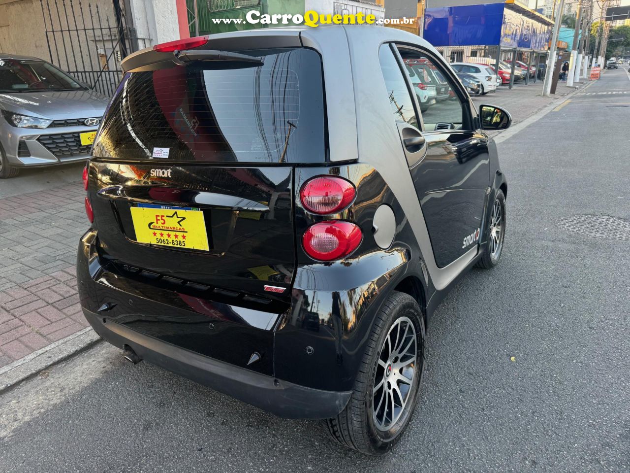 SMART   FORTWO PASSION COUPÉ 1.0 62KW   PRETO 2009 1.0 GASOLINA - Loja