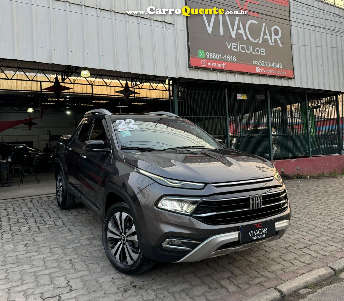 FIAT   TORO VOLCANO 1.3 T270 4X2 FLEX AUT.   CINZA 2022 1.3 FLEX - Loja