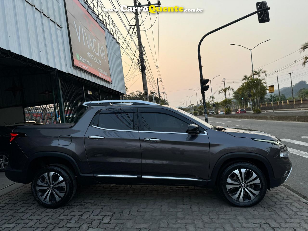 FIAT   TORO VOLCANO 1.3 T270 4X2 FLEX AUT.   CINZA 2022 1.3 FLEX - Loja