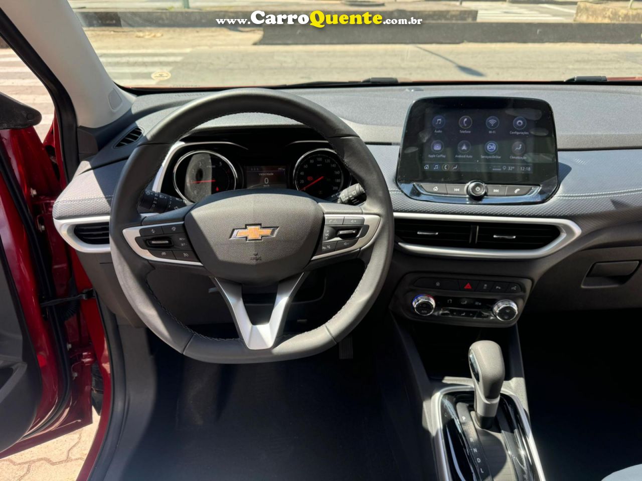 CHEVROLET   TRACKER PREMIER 1.2 TURBO 12V FLEX AUT.   VERMELHO 2024 1.2 FLEX - Loja