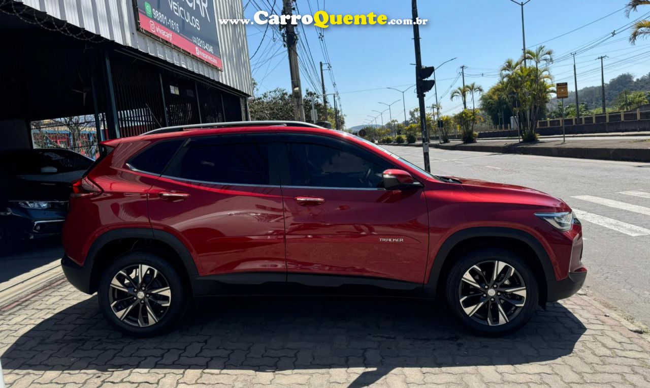 CHEVROLET   TRACKER PREMIER 1.2 TURBO 12V FLEX AUT.   VERMELHO 2024 1.2 FLEX - Loja