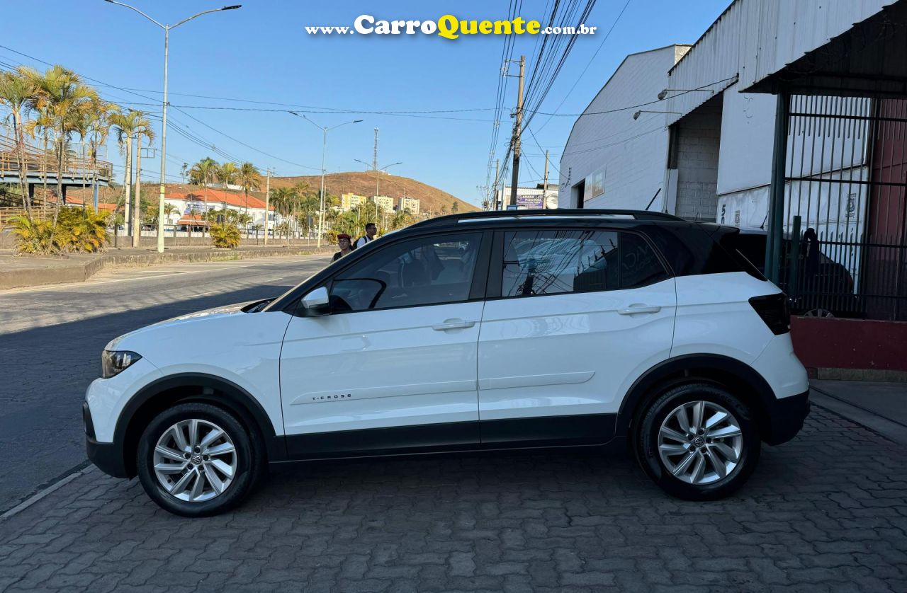 VOLKSWAGEN   T-CROSS SENSE 200 TSI 1.0 FLEX 5P AUT.   BRANCO 2020 1.0 FLEX - Loja