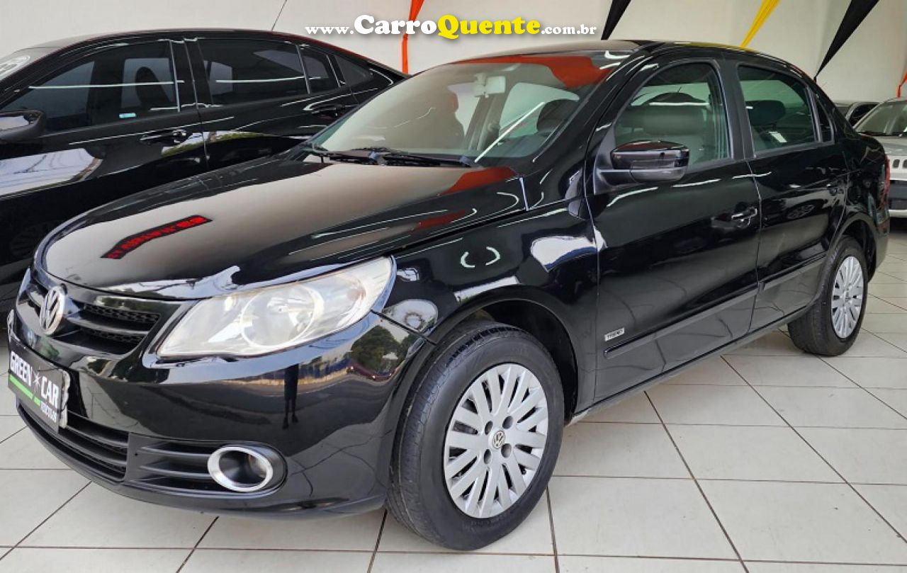 VOLKSWAGEN   VOYAGE TREND 1.6 MI TOTAL FLEX 8V 4P   PRETO 2010 1.6 FLEX - Loja