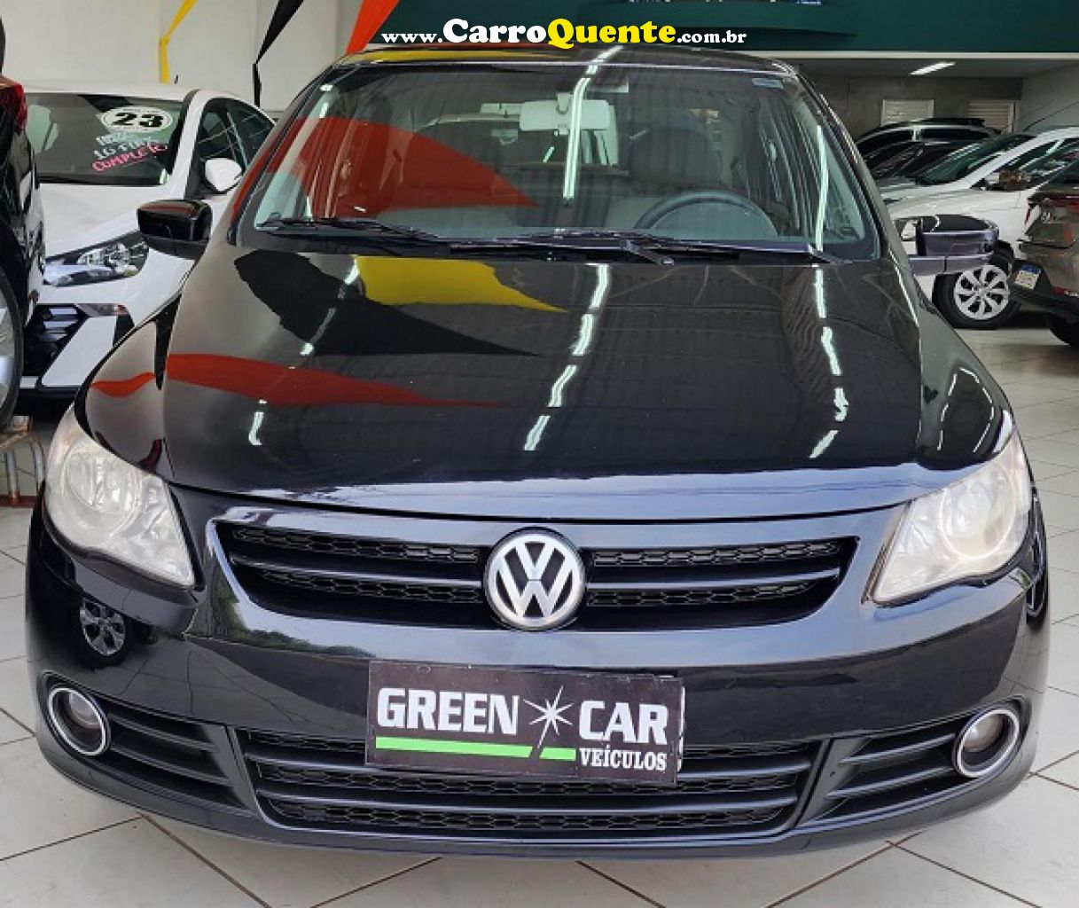 VOLKSWAGEN   VOYAGE TREND 1.6 MI TOTAL FLEX 8V 4P   PRETO 2010 1.6 FLEX - Loja