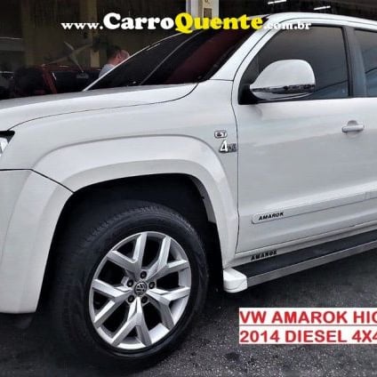 VOLKSWAGEN AMAROK 2.0 HIGHLINE 4X4 CD 16V TURBO INTERCOOLER