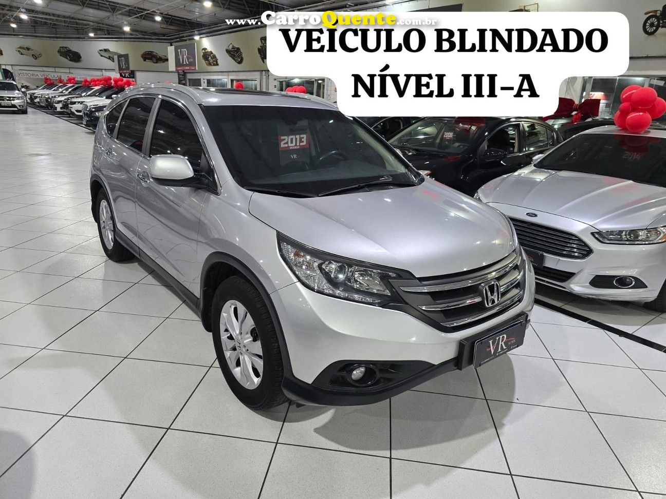 HONDA CRV 2.0 EXL 4X4 16V  BLINDADA 120.000KM - Loja