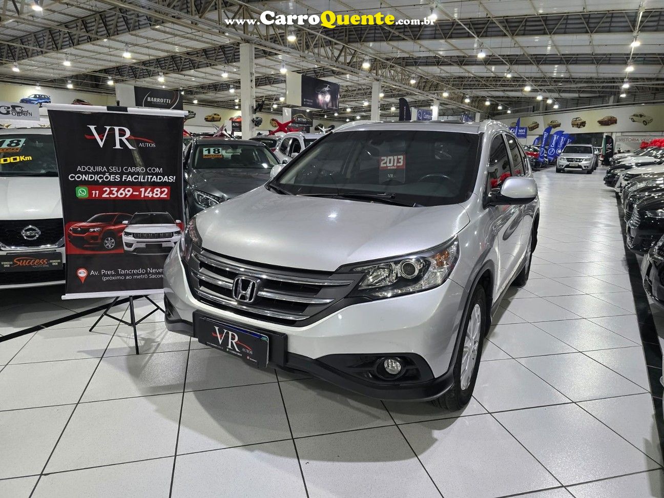 HONDA CRV 2.0 EXL 4X4 16V  BLINDADA 120.000KM - Loja