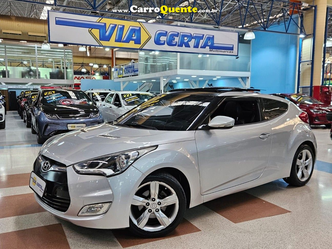 HYUNDAI VELOSTER 1.6 * C/ TETO SOLAR * - Loja